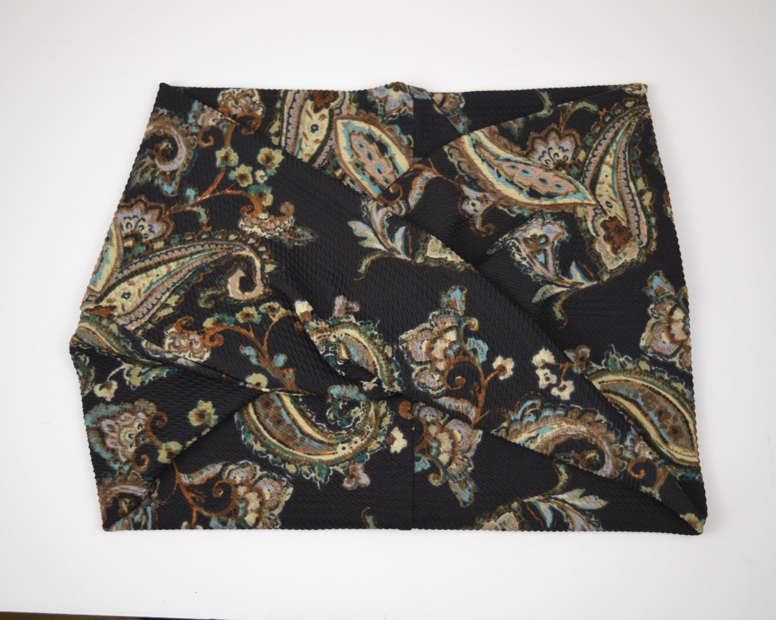 Paisley Short Infinity Scarf - Image 3